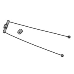KINK Desist Brakes Cable Hanger, Black